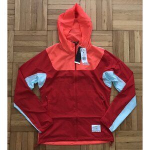 Size Small Mens Adidas New York City NYC Lightweight Running Jacket Red IW9232